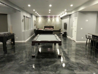 Dining Pool Table in Black.
