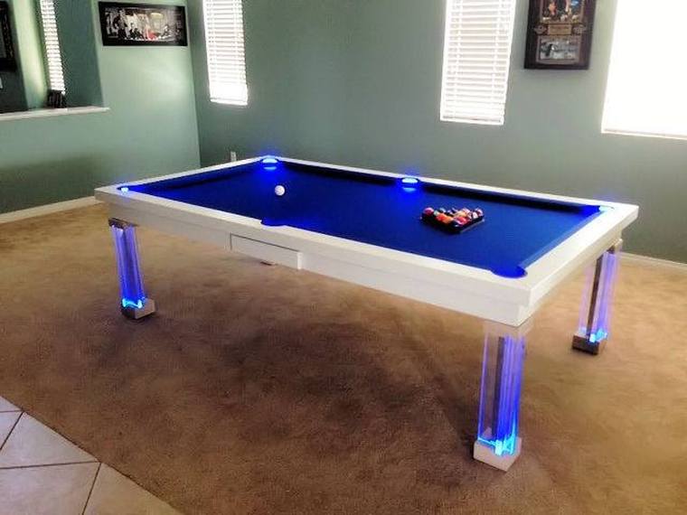 Dining Conversion Pool Table