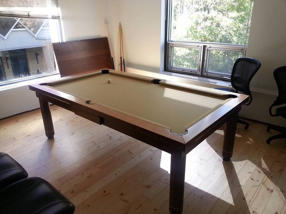 Dining Room Conversion Pool Table