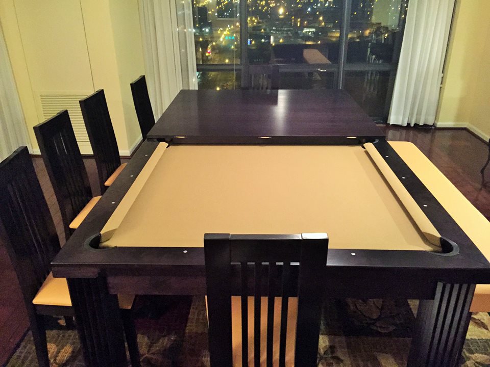 ELEGANT Dining Pool Table