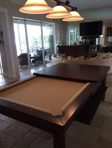 Party Dining Room Pool Table 